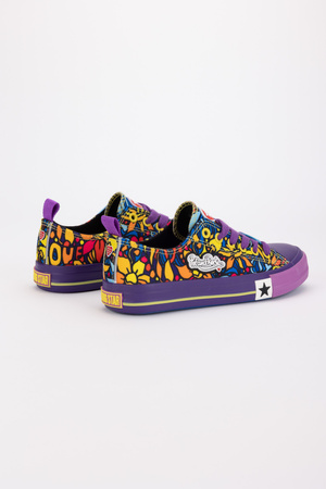 Trampki Niskie 31. Pol'and'Rock - FLOWER POWER