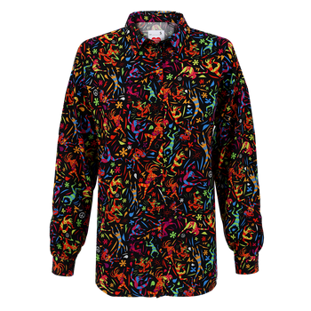 Koszula damska - multicolor czarna Medicine