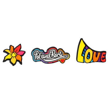 Przypinki do sznurówek - Pol'and'Rock - 3pak – LOVE