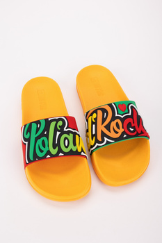 Klapki - Pol'and'Rock - ŻÓŁTE 