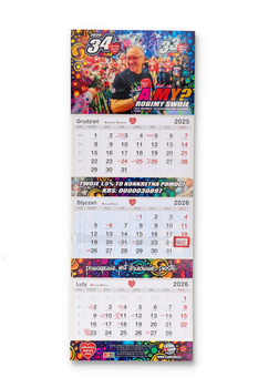 Kalendarz trójdzielny 34. Finał 