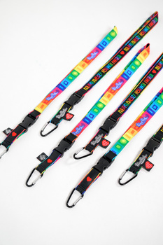 Smycz premium - Pol'and'Rock - KOLOROWA