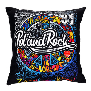 Poduszka 31. Pol'and'Rock - KWADRAT