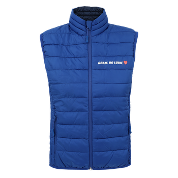 Bezrękawnik damski- niebieski