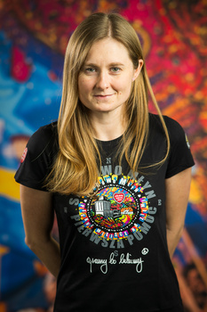 T-shirt damski Szadowo - czarna