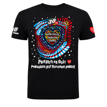 T-shirt męski - Rzęsy