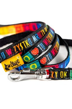 Smycz dla kota - TU WSZYSTKO MRUCZY OK!