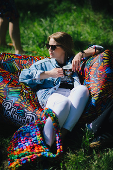 Sofa dmuchana Pol'and'Rock