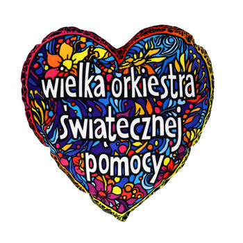 Poduszka - Małe Serce WOŚP