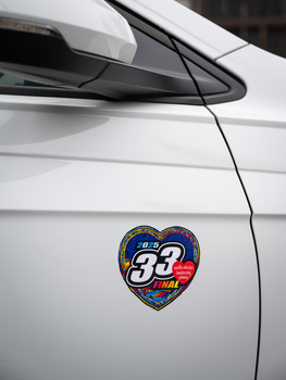 Naklejki Samochodowe 33. Finał 