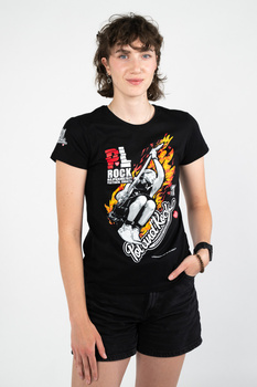 T-shirt damski - 31. Pol'and'Rock - LINE UP