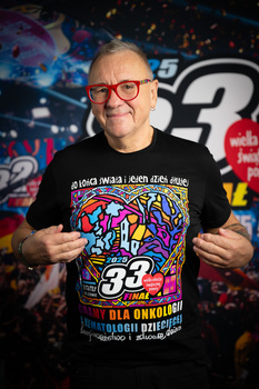 T-shirt męski 33. Finał ZNACZEK