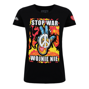 T-shirt damski - Stop War