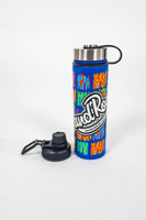Butelka termiczna 650 ml 2w1 - 31. Pol'and'Rock - NIEBIESKA