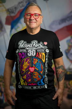 T-shirt męski - 30. Pol'and'Rock RĘCE