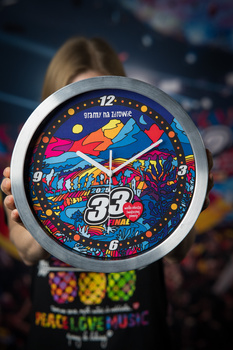 Zegar ścienny 33. Finał