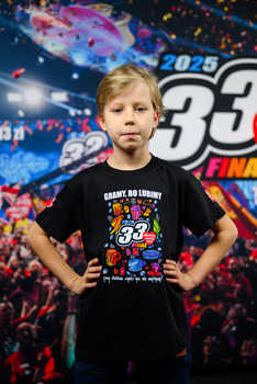 T-shirt dziecięcy 33. Finał KUBECZKI