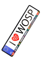 Ramki do tablic rejestracyjnych (samochód) - WOŚP (2025)